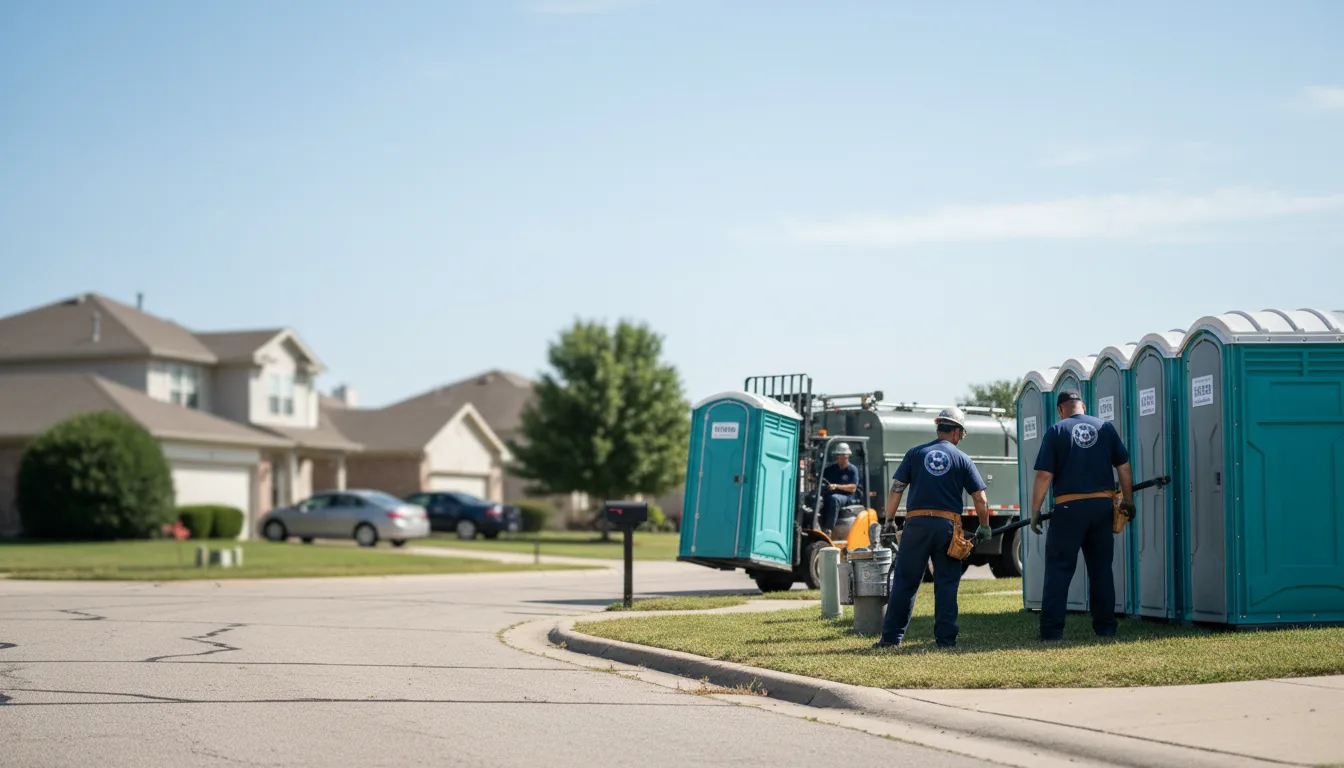 Porta Potty Rental in Haddonfield, NJ near me